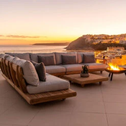 Alexander Rose - Sorrento Lounge Corner Module With Cushion -Garden Outdoor Shop 203 206 207 210 212 4 1 32142.1628324329