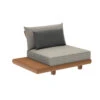 Alexander Rose - Sorrento Lounge Middle Module With Cushion Incl. Ext. Table (Reversible) -Garden Outdoor Shop 207 72926.1622851734