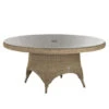 4 Seasons Outdoor - Victoria Rattan Dining Table 130cm -Garden Outdoor Shop 211674 victoria 170cm table pure 1 45204.1645449806