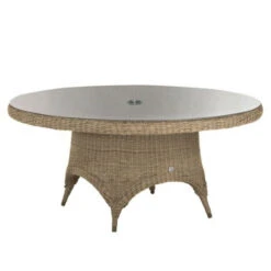 4 Seasons Outdoor - Victoria Rattan Dining Table 130cm