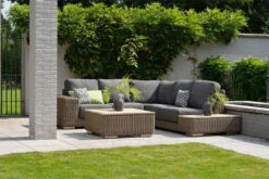 4 Seasons Outdoor - Kingston Coffee Table Teak Top - Pure -Garden Outdoor Shop 213149 211746 213148 600x900 lifestyle2 10123.1628331195