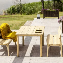 Alexander Rose - Pine Malu Dining Set -Garden Outdoor Shop 297 Lifestyle 1 86048.1642523353