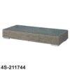 4 Seasons - Kingston Rattan Coffee Table 180cm X 80cm X 35cm With Glass - Pure -Garden Outdoor Shop 4s 211744 98835.1632738515
