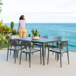 Alexander Rose - Rimini Rectangular Table 1.5m X 0.9m -Garden Outdoor Shop 9922 9922c 9927 44015.1627978012