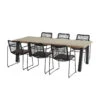 4 Seasons Outdoor - Elba/Derby Dining Set, 6 Seater