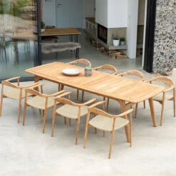 Alexander Rose Dana Dining Table 2.7m X 1m -Garden Outdoor Shop LS 242 x8 244 48126.1675696087