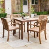 Alexander Rose Bolney 4 Seater Dining Set -Garden Outdoor Shop Lifestyle ac1401 ac1402 1 77299.1673004288
