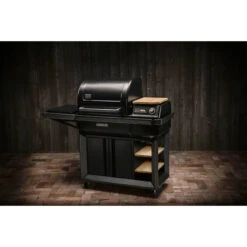 Traeger Timberline With WiFIRE Controller -Garden Outdoor Shop Timberline Angled Closed 99751.1669903853