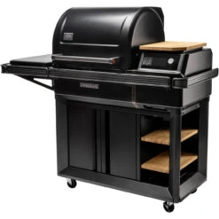 Traeger Timberline With WiFIRE Controller -Garden Outdoor Shop Timberline Angled Closed web 00488.1669903853