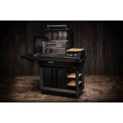 Traeger Timberline With WiFIRE Controller -Garden Outdoor Shop Timberline Angled Open 72104.1669903853