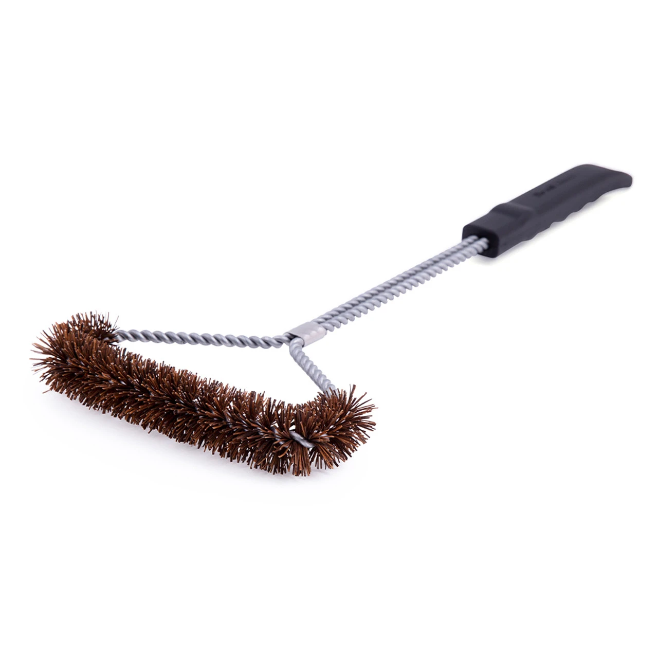 Broil King Grill Brush - Tri Head - Twisted Palmyra 3 Broil King Grill Brush - Tri Head - Twisted Palmyra