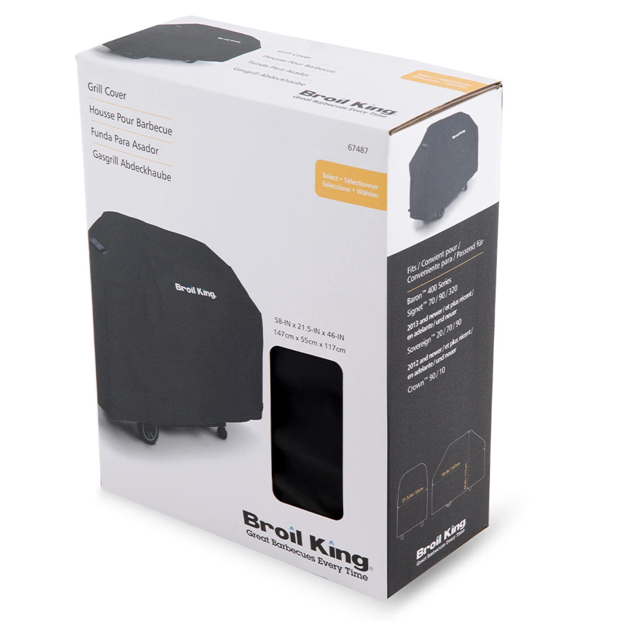 Broil King Select Cover - Fits Baron 400s, Signet 300s, Crown 400's 4 Broil King Select Cover - Fits Baron 400s, Signet 300s, Crown 400's - Image 2