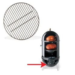 47cm Weber® Smokey Mountain Cooker Bottom Charcoal Grate -Garden Outdoor Shop Untitled 3 39740.1626696056
