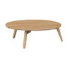 4 Seasons Outdoor - Zucca Coffee Table Natural Teak Round 90cm