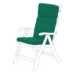 Alexander Rose Polyester Recliner Cushion - Green