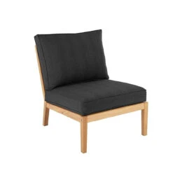 Alexander Rose Roble 6 Piece Modular Set With Charcoal Cushions -Garden Outdoor Shop alexander rose roble lounge single mid module charcoal 1 1 62116.1627981347