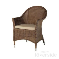 Alexander Rose San Marino Rattan 60cm Bistro Set, Oatmeal Cushions 2 9 Alexander Rose San Marino Rattan 60cm Bistro Set, Oatmeal Cushions 2 -Garden Outdoor Shop alexander rose san marino curved rattan garden armchair with oatmeal cushion 08509.1627994333