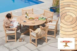 Alexander Rose Roble 8 Seater Set With Integral Lazy Susan 175cm Oatmeal 11 Alexander Rose Roble 8 Seater Set With Integral Lazy Susan 175cm Oatmeal -Garden Outdoor Shop ar 147 roble table lazy susan social 900x600 wm 23079.1627987307
