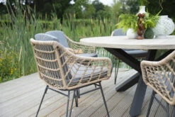 4 Seasons Outdoor - Cottage 6 Seater Dining Set With Louvre Table -Garden Outdoor Shop cottage louvre 2 79927.1628329074