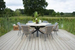 4 Seasons Outdoor - Cottage 6 Seater Dining Set With Louvre Table -Garden Outdoor Shop cottage louvre 53910.1628329074