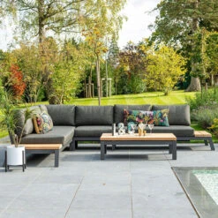 4 Seasons Outdoor - Empire Large Modular Corner Set 6 4 Seasons Outdoor - Empire Large Modular Corner Set -Garden Outdoor Shop empire set 2 lifestyle 79205.1628244244