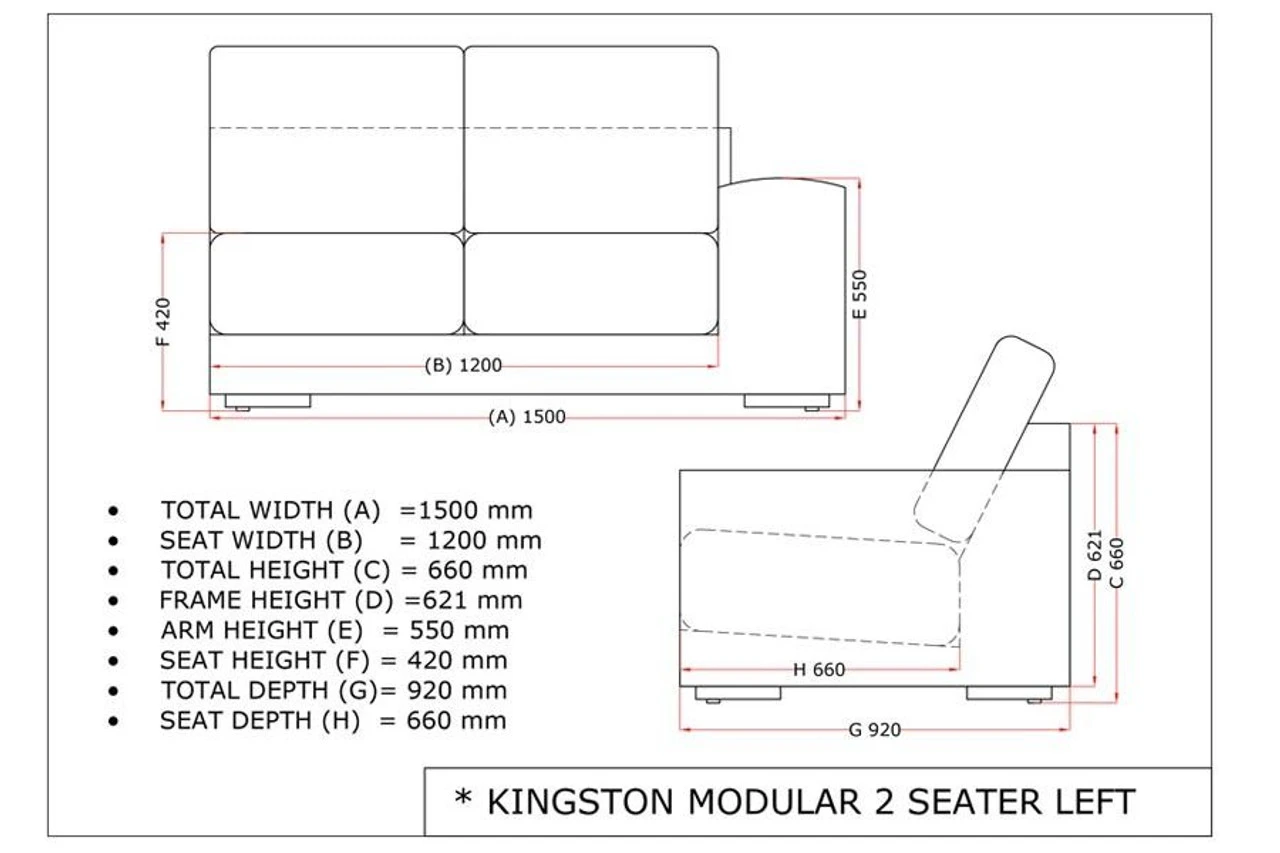 4 Seasons Outdoor - Kingston 5 Piece Modular Rattan Sofa Set With Coffee Table, Pure 4 4 Seasons Outdoor - Kingston 5 Piece Modular Rattan Sofa Set With Coffee Table, Pure - Image 2