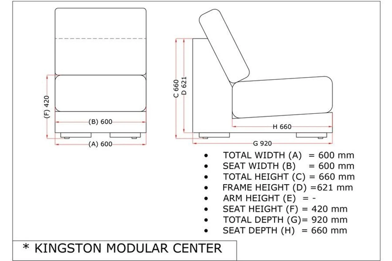 4 Seasons Outdoor - Kingston 5 Piece Modular Rattan Sofa Set With Coffee Table, Pure 6 4 Seasons Outdoor - Kingston 5 Piece Modular Rattan Sofa Set With Coffee Table, Pure - Image 4
