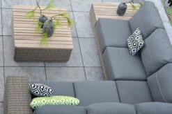 4 Seasons Outdoor - Kingston Coffee Table Teak Top - Pure -Garden Outdoor Shop kingston teak lifestyle 900x600 1 32233.1628331195