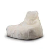 Mighty B Bag (Indoor) Cream Fur Bean Bag -Garden Outdoor Shop mighty b bag indoor cream fur bean bag 93232.1632738504