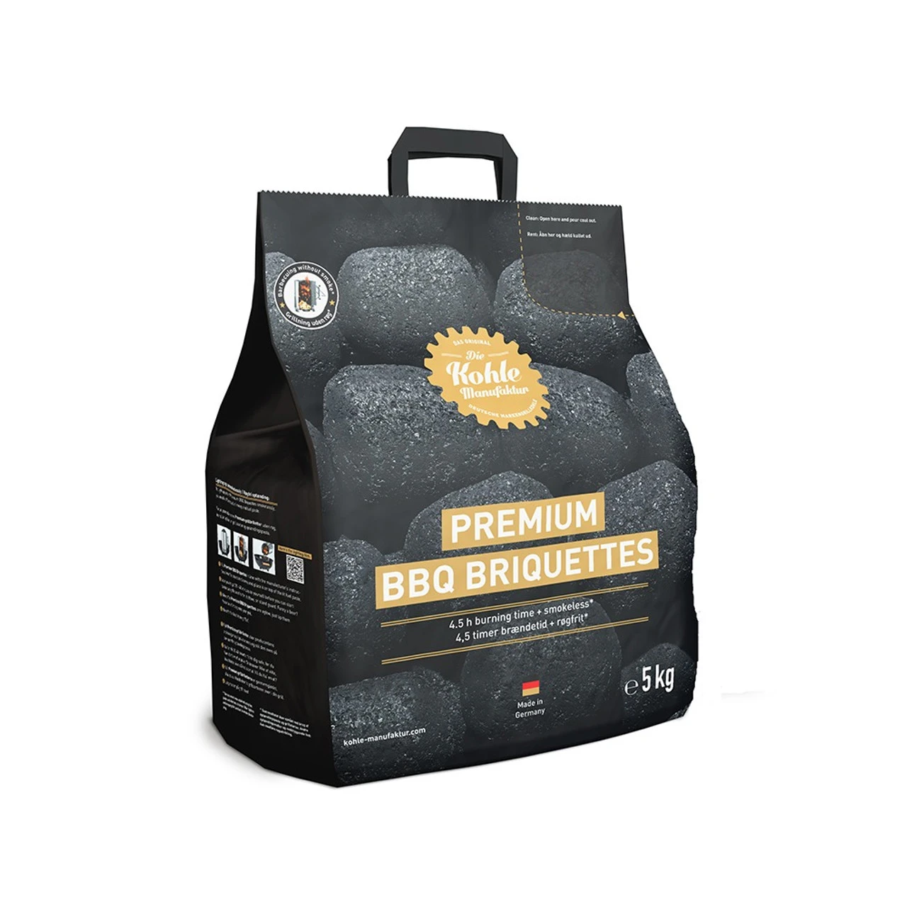 Riverside Premium Long Lasting Briquettes - 5kg 3 Riverside Premium Long Lasting Briquettes - 5kg