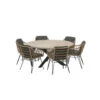 4 Seasons Outdoor - Cottage 6 Seater Dining Set With Louvre Table 2 4 Seasons Outdoor - Cottage 6 Seater Dining Set With Louvre Table -Garden Outdoor Shop rle9 toq 75664.1628329073