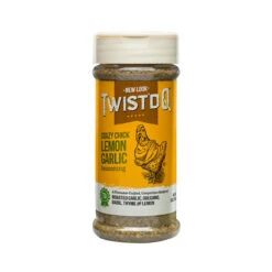 Twist'd Q 'Crazy Chic' Lemon Garlic Seasoning - 170g (6oz)