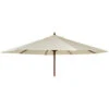 Alexander Rose Round Wooden Parasol 2.7m - With Free Cover 1 Alexander Rose Round Wooden Parasol 2.7m - With Free Cover -Garden Outdoor Shop up27e 12628.1622843519
