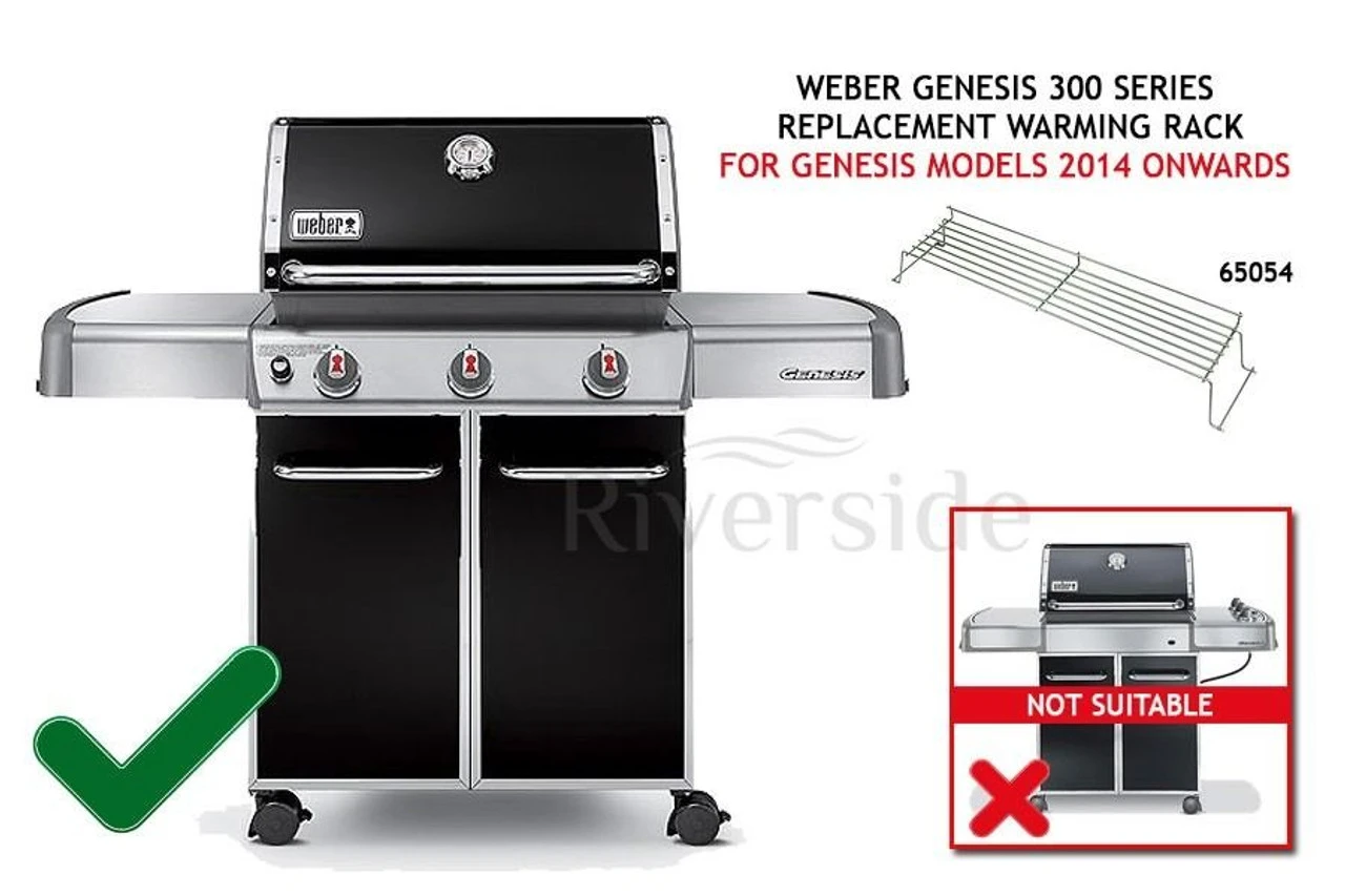 Weber® Genesis® 300 Series Warming Rack, 2014 Onwards 4 Weber® Genesis® 300 Series Warming Rack, 2014 Onwards - Image 2